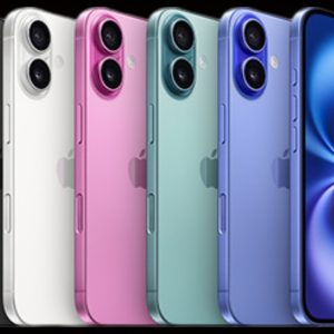 گوشی موبایل اپل مدل iPhone 16 CH دو سیم کارت ظرفیت 128 گیگابایت و رم 8 گیگابایت نات اکتیو