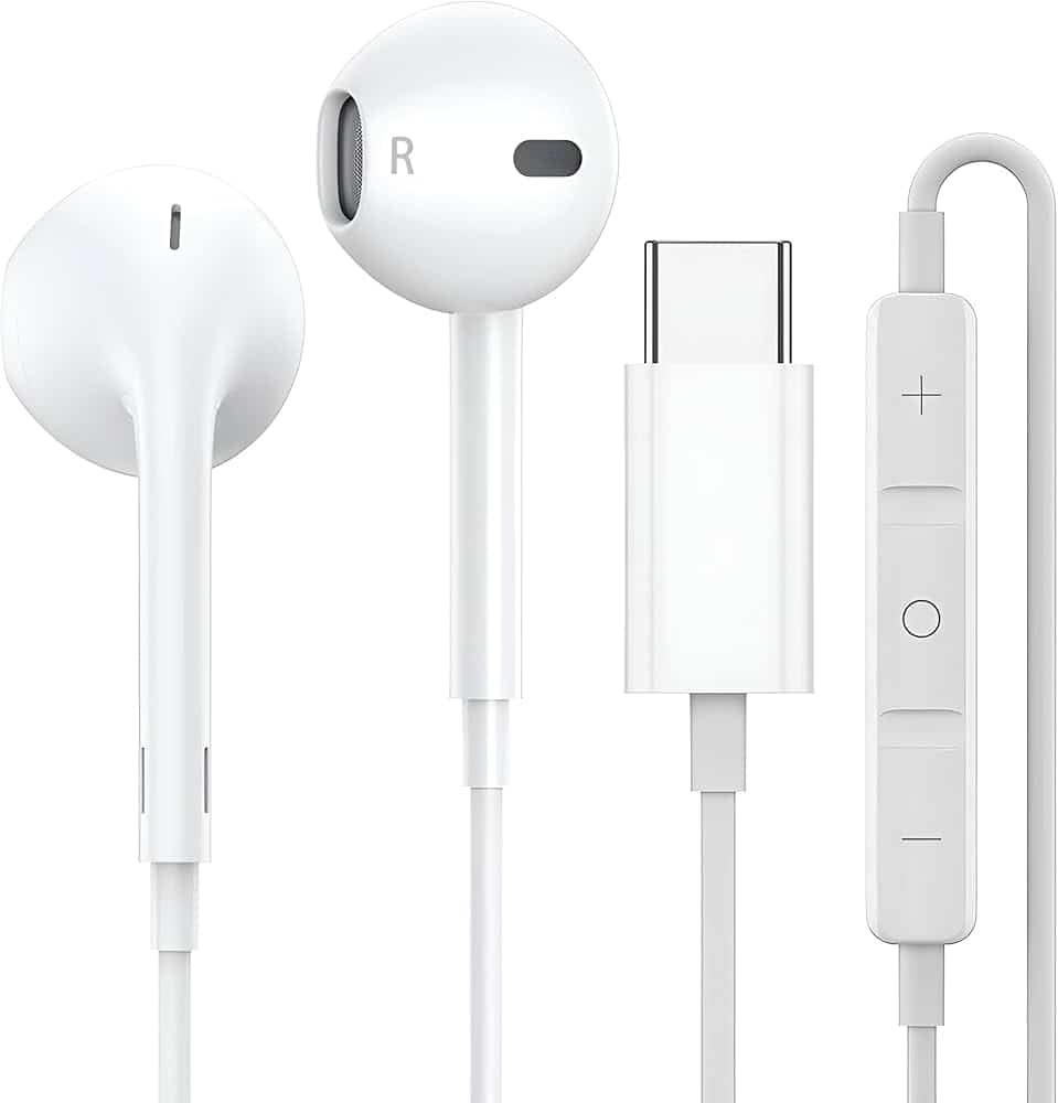 هندزفری با سیم اپل مدل EarPods کانکتور تایپ سی