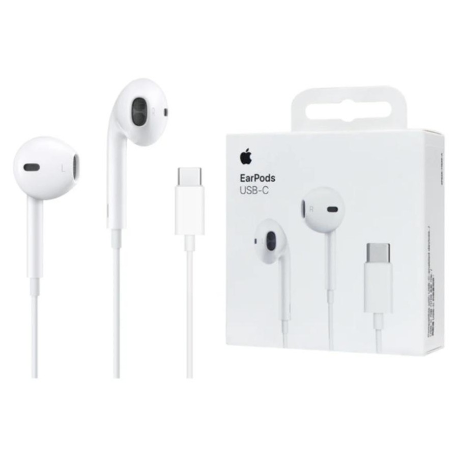 هندزفری با سیم اپل مدل EarPods کانکتور تایپ سی